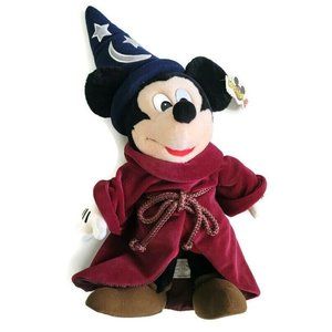 Disney Mickey Mouse Fantasia Sorceror Apprentice plush Mouseketoys